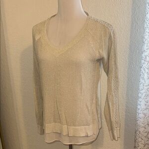 Lucky brand layered sweater